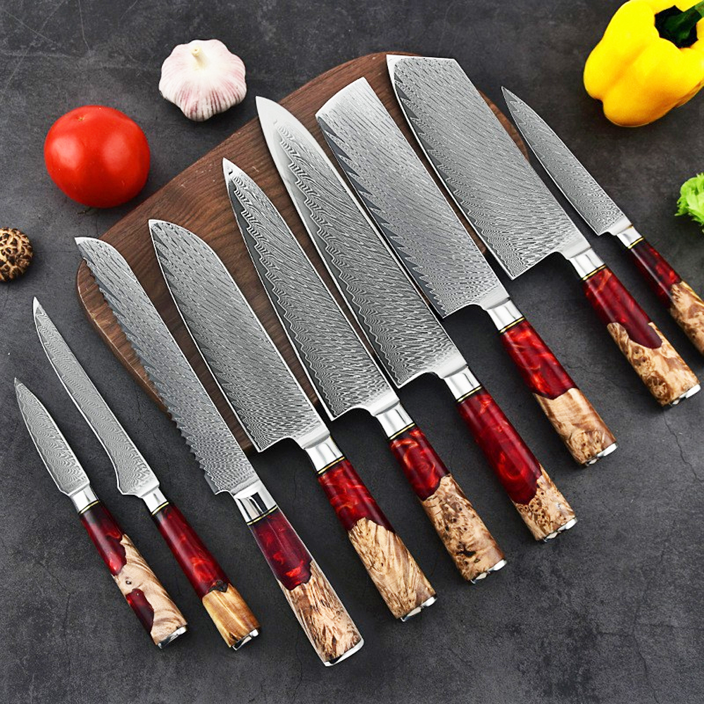 Kitchen Knife Block Set